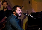 IMG 5611  Julien Brunetaud (piano, chant), Romain Joutard (batterie), Oliver Smith (basse), Jerome Etcheberry (trompette), Sylvain Sly Fetis (saxophone), Faby Médina (choeur), Celine Languedoc (choeur) invités Zoe Dadson (chant),  Greg Zlap (harmonica) : 2016, CONCERT, JULIEN BRUNETAUD, SUNSET