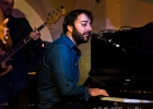 IMG 5614  Julien Brunetaud (piano, chant), Romain Joutard (batterie), Oliver Smith (basse), Jerome Etcheberry (trompette), Sylvain Sly Fetis (saxophone), Faby Médina (choeur), Celine Languedoc (choeur) invités Zoe Dadson (chant),  Greg Zlap (harmonica) : 2016, CONCERT, JULIEN BRUNETAUD, SUNSET