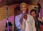 IMG 5629  Julien Brunetaud (piano, chant), Romain Joutard (batterie), Oliver Smith (basse), Jerome Etcheberry (trompette), Sylvain Sly Fetis (saxophone), Faby Médina (choeur), Celine Languedoc (choeur) invités Zoe Dadson (chant),  Greg Zlap (harmonica) : 2016, CONCERT, JULIEN BRUNETAUD, SUNSET