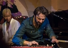 IMG 5630  Julien Brunetaud (piano, chant), Romain Joutard (batterie), Oliver Smith (basse), Jerome Etcheberry (trompette), Sylvain Sly Fetis (saxophone), Faby Médina (choeur), Celine Languedoc (choeur) invités Zoe Dadson (chant),  Greg Zlap (harmonica) : 2016, CONCERT, JULIEN BRUNETAUD, SUNSET