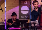 IMG 5644  Julien Brunetaud (piano, chant), Romain Joutard (batterie), Oliver Smith (basse), Jerome Etcheberry (trompette), Sylvain Sly Fetis (saxophone), Faby Médina (choeur), Celine Languedoc (choeur) invités Zoe Dadson (chant),  Greg Zlap (harmonica) : 2016, CONCERT, JULIEN BRUNETAUD, SUNSET