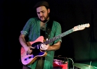 IMG 6018  Kissia San (chant), Eddy Leclerc (guitare), Sébastien Richelieu (basse), Paul Héroux (batterie) : 2016, CONCERT, LA CHAPELLE DES LOMBARDS, LES DISQUAIRES