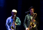 IMG 6360  Nico Duportal (guitare, chant), Thibaut Chopin (basse), Pascal Mucci (batterie), Olivier Red Cantrelle (claviers, piano), Alex Bertein (saxophone baryton), Sylvain Tejerizo (saxophone ténor) : 2017, ALEX BERTEIN, BLUES, CONCERT, NICO DUPORTAL, OLIVIER RED, PASCAL MUCCI, ROCK, SWING, THIBAUT CHOPIN, TREMBLAY EN FRANCE