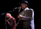 IMG 6674  Eric Bibb (chant, guitare), J.J. Milteau (harmonica), Gilles Michel (basse), Lary Crockett (batterie) : 2017, BLUES, CONCERT, ERIC BIBB, FOLK, JEAN-JACQUES MILTEAU, LA CIGALE