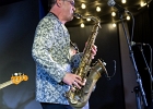 IMG 6718  Sax Gordon Beadle (saxophone ténor, vocal), Nicolas Duportal (guitare, vocal), Cédric Legoff (Hammond B3), Antoine Escalier (basse), Fabrice Bessouat (batterie) : 2017, ANTOINE ESCALIER, BLUES, CEDRIC LEGOFF, CONCERT, FABRICE BESSOUAT, JAZZ CLUB LIONEL HAMPTON, NICO DUPORTAL, SAX GORDON, SWING