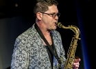 IMG 6729  Sax Gordon Beadle (saxophone ténor, vocal), Nicolas Duportal (guitare, vocal), Cédric Legoff (Hammond B3), Antoine Escalier (basse), Fabrice Bessouat (batterie) : 2017, ANTOINE ESCALIER, BLUES, CEDRIC LEGOFF, CONCERT, FABRICE BESSOUAT, JAZZ CLUB LIONEL HAMPTON, NICO DUPORTAL, SAX GORDON, SWING