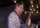 IMG 6746  Sax Gordon Beadle (saxophone ténor, vocal), Nicolas Duportal (guitare, vocal), Cédric Legoff (Hammond B3), Antoine Escalier (basse), Fabrice Bessouat (batterie) : 2017, ANTOINE ESCALIER, BLUES, CEDRIC LEGOFF, CONCERT, FABRICE BESSOUAT, JAZZ CLUB LIONEL HAMPTON, NICO DUPORTAL, SAX GORDON, SWING