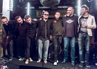 IMG 6916  Bannish (chant), Papygratteux (guitare, chant), Pacon (guitare, chant), Nico (basse), Bathus  (batterie) Damien (claviers) et Olivier Raymond (guitare) : 2017, BLUES, BLUES POWER BAND, BLUES ROCK, CONCERT, LE RESERVOIR, LUX, ROCK