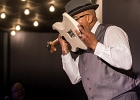 IMG 7427  Toronzo Cannon (guitare, chant), Anderson Edwards Jr. (claviers), David Forte (basse), Melvin Carlisle (batterie) : 2017, BLUES, CONCERT, JAZZ CLUB LIONEL HAMPTON, TORONZO CANNON