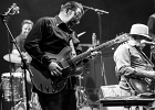 IMG 7692  Jimmy Burns (guitare, chant), Xavier Pillac (guitare),  Fabrice Bessouat (batterie), Antoine Escalier (basse) : 2017, ANTOINE ESCALIER, BLUES, CONCERT, FABRICE BESSOUAT, JIMMY BURNS, TREMBLAY EN FRANCE, XAVIER PILLAC