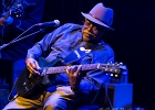 IMG 7721  Jimmy Burns (guitare, chant), Xavier Pillac (guitare),  Fabrice Bessouat (batterie), Antoine Escalier (basse) : 2017, ANTOINE ESCALIER, BLUES, CONCERT, FABRICE BESSOUAT, JIMMY BURNS, TREMBLAY EN FRANCE, XAVIER PILLAC