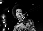 IMG 7803  Selwyn Birchwood (vocal, guitare, lap steel), Regi Olivier (saxophone baryton), Donald &#34;Huff&#34; Wright (basse), Courtney &#34;Love&#34; Girlie (batterie). : 2017, BLUES, CONCERT, COURTNEY GIRLIE, DONALD WRIGHT, JAZZ CLUB LIONEL HAMPTON, REGI OLIVIER, SELWYN BIRCHWOOD