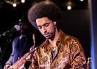 IMG 7808  Selwyn Birchwood (vocal, guitare, lap steel), Regi Olivier (saxophone baryton), Donald &#34;Huff&#34; Wright (basse), Courtney &#34;Love&#34; Girlie (batterie). : 2017, BLUES, CONCERT, COURTNEY GIRLIE, DONALD WRIGHT, JAZZ CLUB LIONEL HAMPTON, REGI OLIVIER, SELWYN BIRCHWOOD