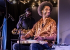 IMG 7814  Selwyn Birchwood (vocal, guitare, lap steel), Regi Olivier (saxophone baryton), Donald &#34;Huff&#34; Wright (basse), Courtney &#34;Love&#34; Girlie (batterie). : 2017, BLUES, CONCERT, COURTNEY GIRLIE, DONALD WRIGHT, JAZZ CLUB LIONEL HAMPTON, REGI OLIVIER, SELWYN BIRCHWOOD