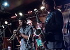 IMG 9280  Marcus King (chant, guitar), Jack Ryan(batterie), Stephen Campbell (basse), Justin Johnson (trompette, trombone, chant),  Matt Jennings (claviers), Dean Mitchell (saxophone, flute) : BLUES, BLUES ROCK, CONCERT, MARCUS KING, NEW MORNING, SOUTHERN ROCk
