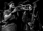 IMG 9298  Marcus King (chant, guitar), Jack Ryan(batterie), Stephen Campbell (basse), Justin Johnson (trompette, trombone, chant),  Matt Jennings (claviers), Dean Mitchell (saxophone, flute) : BLUES, BLUES ROCK, CONCERT, MARCUS KING, NEW MORNING, SOUTHERN ROCk