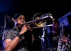 IMG 9306  Marcus King (chant, guitar), Jack Ryan(batterie), Stephen Campbell (basse), Justin Johnson (trompette, trombone, chant),  Matt Jennings (claviers), Dean Mitchell (saxophone, flute) : BLUES, BLUES ROCK, CONCERT, MARCUS KING, NEW MORNING, SOUTHERN ROCk