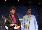 IMG 0640  Glen David Andrews (chant, trombone), Tony Barda (saxophone ténor), Simon Oslender (orgue Hammond), Bart Oostindie (guitare), Jérôme Cardynaals (batterie) : CONCERT, GLEN DAVIS ANDREWS, JAZZ, JAZZ CLUB LIONEL HAMPTON, SOUL, TWOGETHER
