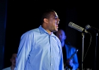 IMG 0658  Glen David Andrews (chant, trombone), Tony Barda (saxophone ténor), Simon Oslender (orgue Hammond), Bart Oostindie (guitare), Jérôme Cardynaals (batterie) : CONCERT, GLEN DAVIS ANDREWS, JAZZ, JAZZ CLUB LIONEL HAMPTON, SOUL, TWOGETHER