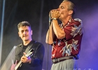IMG 1704  The French Blues All Stars : Youssef Remadna (harmonica, chant), Anthony Stelmaszack (guitare, chant), Julien Brunetaud (claviers, chant), Thibaut Chopin (basse, guitare, harmonica), Simon Boyer (batterie), Stan Noubard Pacha (guitare)