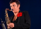20170901-IMG 2089  Bad Mules : Denis Agenet (batterie, chant), Julien Broissand (guitare), Caroline Thomas (saxophone), Cedric Le Goff (claviers), et Josh Miller (chant, guitare) : NANTES, RENDEZ VOUS DE L ERDRE