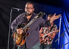 20170901-IMG 2106  Bad Mules : Denis Agenet (batterie, chant), Julien Broissand (guitare), Caroline Thomas (saxophone), Cedric Le Goff (claviers), et Josh Miller (chant, guitare) : NANTES, RENDEZ VOUS DE L ERDRE