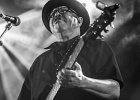 IMG 3111  Larry Garner (chnat, guitare),  Normam Beaker ( guitare), John Price (basse ),  Steve Gibson (batterie) : 2017, BEAUMONT EN VERON, BLUES, BLUES EN RABELAISIE, BLUES ROCK, CONCERT, LARRY GARNER, SOUL