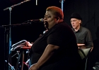IMG 3998  Como Mamas: Angelia Taylor (chant), Ester Mae Smith (chant), Della Wright (chant), Jacob Fussel (guitare), Wallace Lester (batterie) : 2017, BLUES, CONCERT, GOSPEL, PAN PIPER