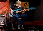 IMG 4082  Mike Brookfield  (guitare, chant), Nicola Casagrande  (batterie),  Gordon Sheridan (basse) : 2017, BLUES ROCK, CHAPELLE DES LOMBARDS, CONCERT, MIKE BROOMFIELD