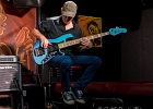 IMG 4086  Mike Brookfield  (guitare, chant), Nicola Casagrande  (batterie),  Gordon Sheridan (basse) : 2017, BLUES ROCK, CHAPELLE DES LOMBARDS, CONCERT, MIKE BROOMFIELD