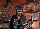 IMG 4094  Mike Brookfield  (guitare, chant), Nicola Casagrande  (batterie),  Gordon Sheridan (basse) : 2017, BLUES ROCK, CHAPELLE DES LOMBARDS, CONCERT, MIKE BROOMFIELD