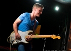 IMG 4106  Mike Brookfield  (guitare, chant), Nicola Casagrande  (batterie),  Gordon Sheridan (basse) : 2017, BLUES ROCK, CHAPELLE DES LOMBARDS, CONCERT, MIKE BROOMFIELD
