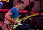 IMG 4131  Mike Brookfield  (guitare, chant), Nicola Casagrande  (batterie),  Gordon Sheridan (basse) : 2017, BLUES ROCK, CHAPELLE DES LOMBARDS, CONCERT, MIKE BROOMFIELD