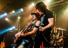 IMG 4516  The Alice Cooper Band : Chuck Garric (basse), Ryan Roxie (guitariste), Nita Strauss (la guitariste), Tommy Henriksen  (guitariste), Glen Sobel (batteur) : 2017, ALICE COOPER BAND, CONCERT, LA BOULE NOIRE, ROCK