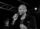 IMG 4849  Bruce Mississippi Johnson (chant), Johan Dalgaard (claviers), Pat West (guitar), Maxime Garoute (batterie), Henri Dorina (basse), Eric Mula (trompette), Benjamin Petit (saxophone) : 2018, BLUES, BRUCE MISSISSIPPI JOHNSON, CONCERT, MONTREUIL, O GIB, SOUL