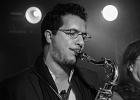 IMG 4863  Bruce Mississippi Johnson (chant), Johan Dalgaard (claviers), Pat West (guitar), Maxime Garoute (batterie), Henri Dorina (basse), Eric Mula (trompette), Benjamin Petit (saxophone) : 2018, BLUES, BRUCE MISSISSIPPI JOHNSON, CONCERT, MONTREUIL, O GIB, SOUL