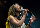 20180217-IMG 5238  The Excitements : Koko-Jean Davis  (chant),  Albert Greenlight (guitare), Adrià Gual (guitare), Daniel Segura (basse), Jordi Blanch Mezquiriz (sax tenor), Nicolás Rodriguez-Jauregui (sax baryton), Gloria Maurel (batterie) : 2018, CENTRE CULTUREL PAUL B, CONCERT, FUNK, HANNAH WILLIAMS AND THE AFFIRMATIONS, MASSY, SOUL, THE EXCITEMENTS
