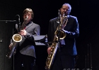 20180217-IMG 5267  The Excitements : Koko-Jean Davis  (chant),  Albert Greenlight (guitare), Adrià Gual (guitare), Daniel Segura (basse), Jordi Blanch Mezquiriz (sax tenor), Nicolás Rodriguez-Jauregui (sax baryton), Gloria Maurel (batterie) : 2018, CENTRE CULTUREL PAUL B, CONCERT, FUNK, HANNAH WILLIAMS AND THE AFFIRMATIONS, MASSY, SOUL, THE EXCITEMENTS