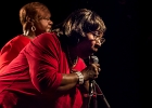 20180313-IMG 5827  Como Mamas: Angelia Taylor (chant), Ester Mae Smith (chant), Della Wright (chant), Jacob Fussel (guitare), Wallace Lester (batterie) : 2018, COMO MAMA'S, CONCERT, GOSPEL, NEW MORNING