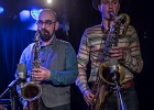 IMG 5876  Nico Duportal (guitare, chant), Thibaut Chopin (basse), Pascal Mucci (batterie), Olivier Cantrelle (claviers), Sylvain Téjérizo (saxophone tenor), Alex Bertein (saxophone baryton) : 2018, BLUES, CONCERT, NICO DUPORTAL AND HIS RHYTHM DUDES, SWING, TRITON LE