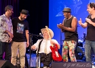 20180525-IMG 7187  Karim Albert Kook (chant, guitare), Maurice Zemmour  (basse), Felix Sabal-lecco (batterie),  Kamel Tenfiche (percussions) : 2018, BLUES, BLUES SUR SURESNES, CONCERT, KARIM ALBERT KOOK, SURESNES