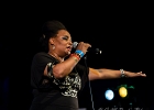 20180601-IMG 7737  The Bellrays : Lisa Kekaula (chant),  Robert Vennum (guitare), Bernard Yin (basse), Marty Faragher (batterie) : 2018, CONCERT, GUYANCOURT, LA BATTERIE, ROCK, SOUL, THE BELLRAYS
