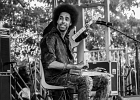 IMG 7779  Selwyn Birchwood (chant, guitare), Regi Oliver (sax baryton, flûte traversière), Courtney Girlie (batterie), Donald « Huuf » Wright (basse) : 2018, BLUES, CONCERT, HARGEVILLE, SELWYN BIRCHWOOD, TRACTEUR BLUES