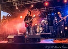 IMG 7846  Selwyn Birchwood (chant, guitare), Regi Oliver (sax baryton, flûte traversière), Courtney Girlie (batterie), Donald « Huuf » Wright (basse) : 2018, BLUES, CONCERT, HARGEVILLE, SELWYN BIRCHWOOD, TRACTEUR BLUES