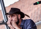 IMG 7881  Just In Blues :  Justine Blue (chant, ukulélé), Harold Wolters (harmonica), Enzo Taguet (guitare) : 2018, BLUES, CHAPET, CONCERT, JUST IN BLUES, TRACTEUR BLUES