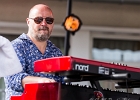 IMG 7919  Chris Bergson (chant, guitare), Ellis Hooks (chant), Philippe Billoin (claviers), Philippe Dandrimont (basse), Pat Machenaud (batterie) : 2018, BLUES, CHAPET, CHRIS BERGSON, CONCERT, ELLIS HOOKS, TRACTEUR BLUES