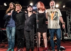 20180606-IMG 8019  Jessie Lee Houllier (chant, guitare), Alexis Didier (guitare), Laurent Cokelaere (basse),  Julien Audigier (batterie),  Laurian Daire (claviers) : 2018, BLUES ROCK, CONCERT, JESSIE LEE AND THE ALCHEMISTS, NEW MORNING, PANAME BLUES NIGHT, ROCK