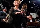 20180606-IMG 8110  Elisa Heyte (chant),  Olivier Raymond (guitare), Olivier Ferrie (batterie), Jerome Ferrie (basse), Sylvain Lansardiere (claviers), Christophe Dutray (trompette), Jean Claude Doletina (sax), Irene Roussel (choriste), Laetitia Languet (choriste) : 2018, BLUES, CONCERT, ELISE AND THE SUGARSWEETS, NEW MORNING, PANAME BLUES NIGHT, SOUL