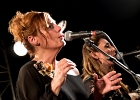 20180606-IMG 8135  Elisa Heyte (chant),  Olivier Raymond (guitare), Olivier Ferrie (batterie), Jerome Ferrie (basse), Sylvain Lansardiere (claviers), Christophe Dutray (trompette), Jean Claude Doletina (sax), Irene Roussel (choriste), Laetitia Languet (choriste) : 2018, BLUES, CONCERT, ELISE AND THE SUGARSWEETS, NEW MORNING, PANAME BLUES NIGHT, SOUL