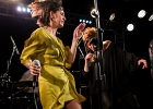 20180606-IMG 8146  Elisa Heyte (chant),  Olivier Raymond (guitare), Olivier Ferrie (batterie), Jerome Ferrie (basse), Sylvain Lansardiere (claviers), Christophe Dutray (trompette), Jean Claude Doletina (sax), Irene Roussel (choriste), Laetitia Languet (choriste) : 2018, BLUES, CONCERT, ELISE AND THE SUGARSWEETS, NEW MORNING, PANAME BLUES NIGHT, SOUL